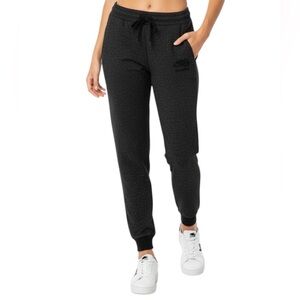 ⭐️ NWOT Roots ($100) Logo Charcoal & Black Joggers With Pockets - Waist 18